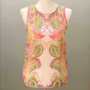 Lily Pulitzer Silk Tank Top